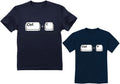 Tstars Copy Paste Dad and Son Daughter Matching Shirts Ctrl C Ctrl V Gift for Dads Fathers Day Daddy and Me Outfits