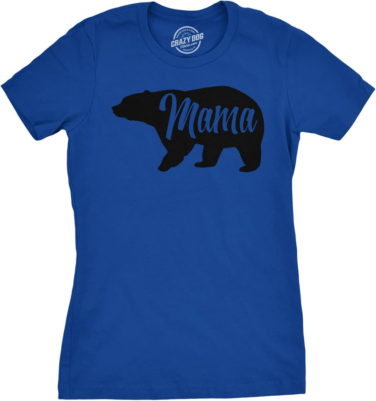 Womens Mama Bear T Shirt Cute Funny Best Mom of Boys Girls Cool Mother Tee Mother Shirt