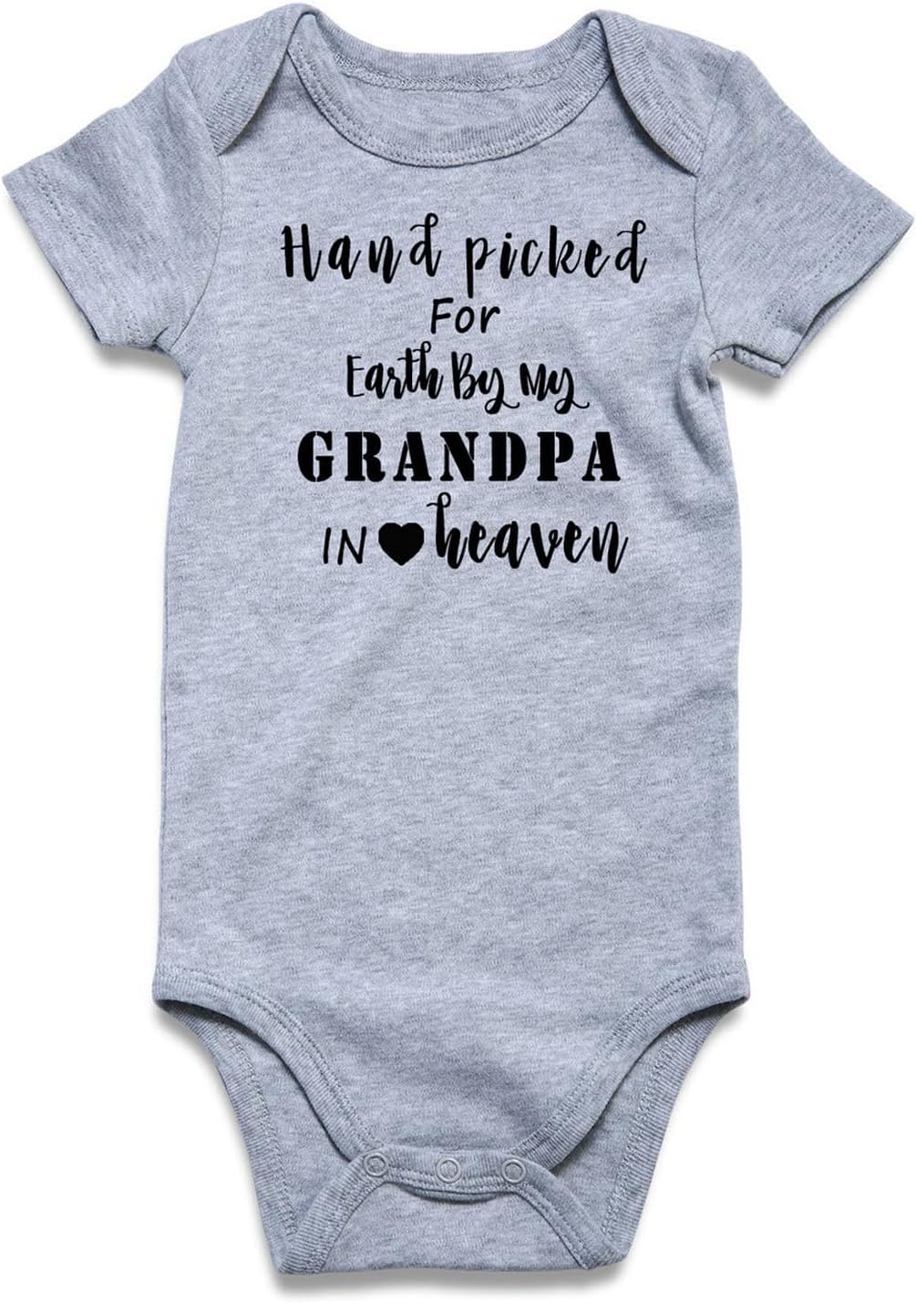 UNICOMIDEA Baby Boys Girls Romper Letter Printed Newborn Outfit Short Sleeve Bodysuits 0-12 Months