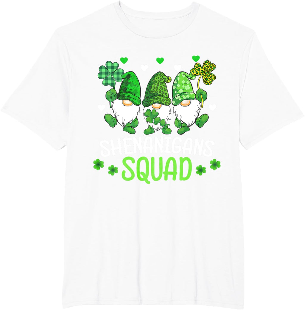 Shenanigans Squad St Patricks Day Gnomes Family Matching Kid