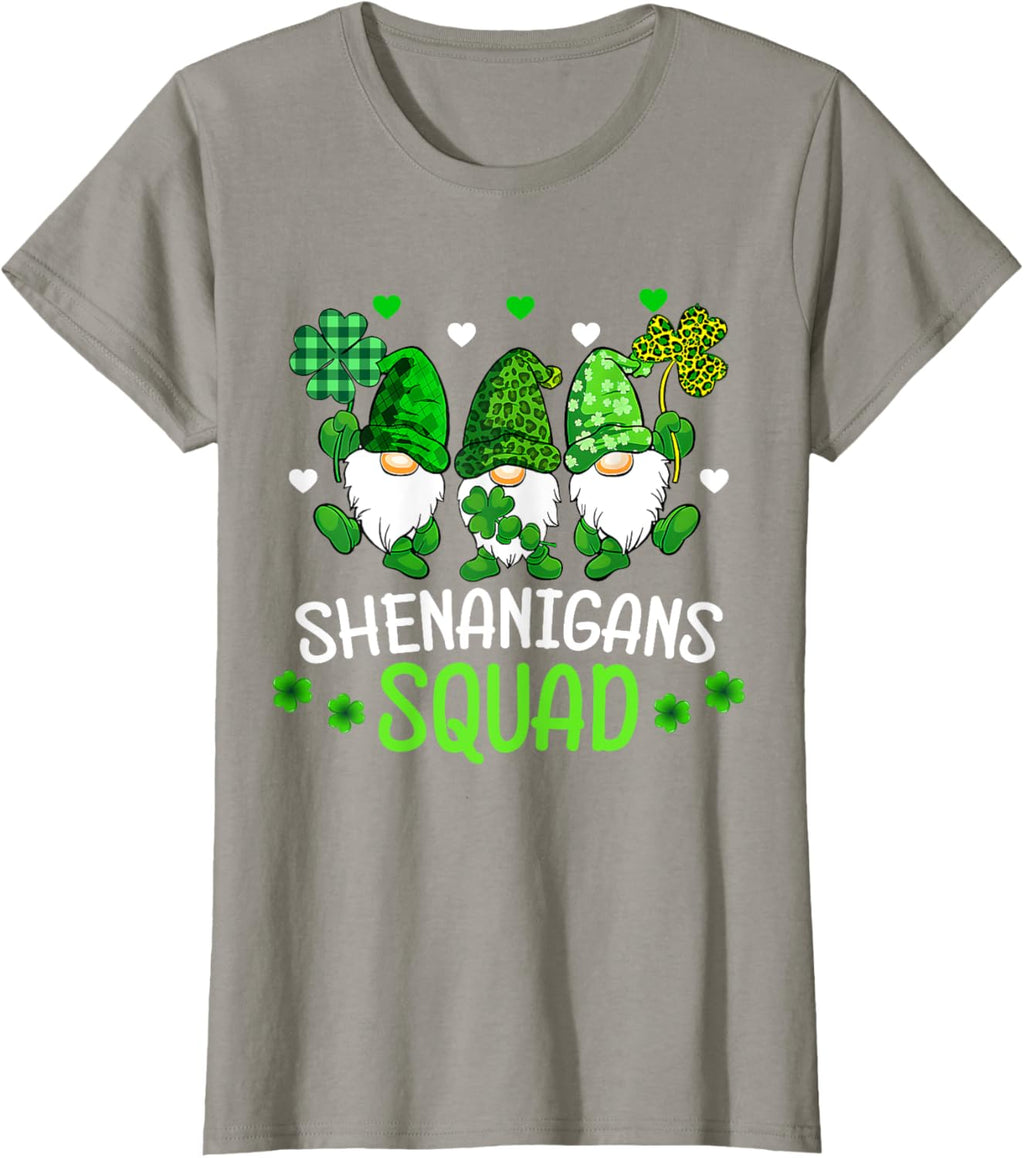 Shenanigans Squad St Patricks Day Gnomes Family Matching Kid
