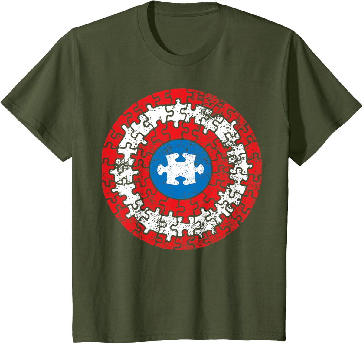 Autism Awareness Captain Shirt Support Autistic Superkid