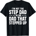 Cool Step Up Dad For Men Father World's Best Stepdad Ever