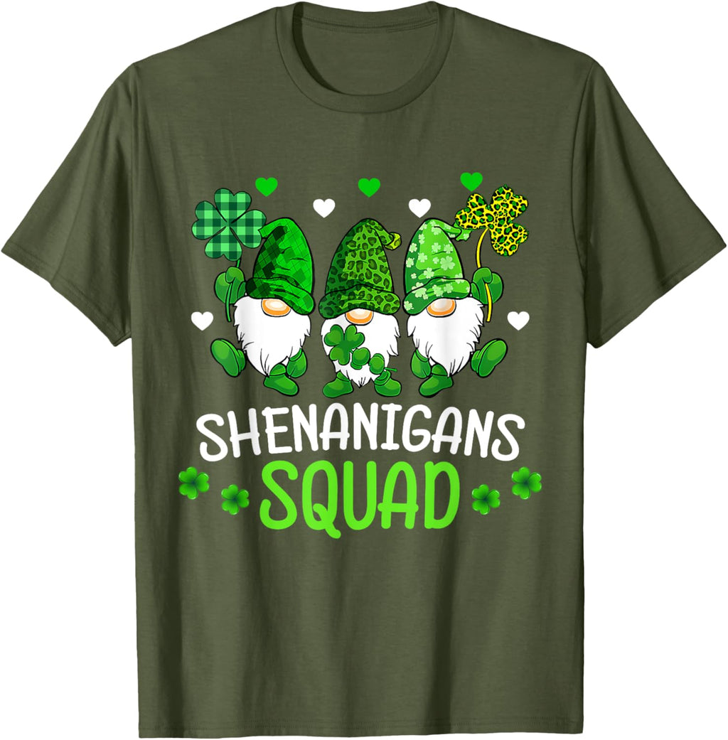Shenanigans Squad St Patricks Day Gnomes Family Matching Kid