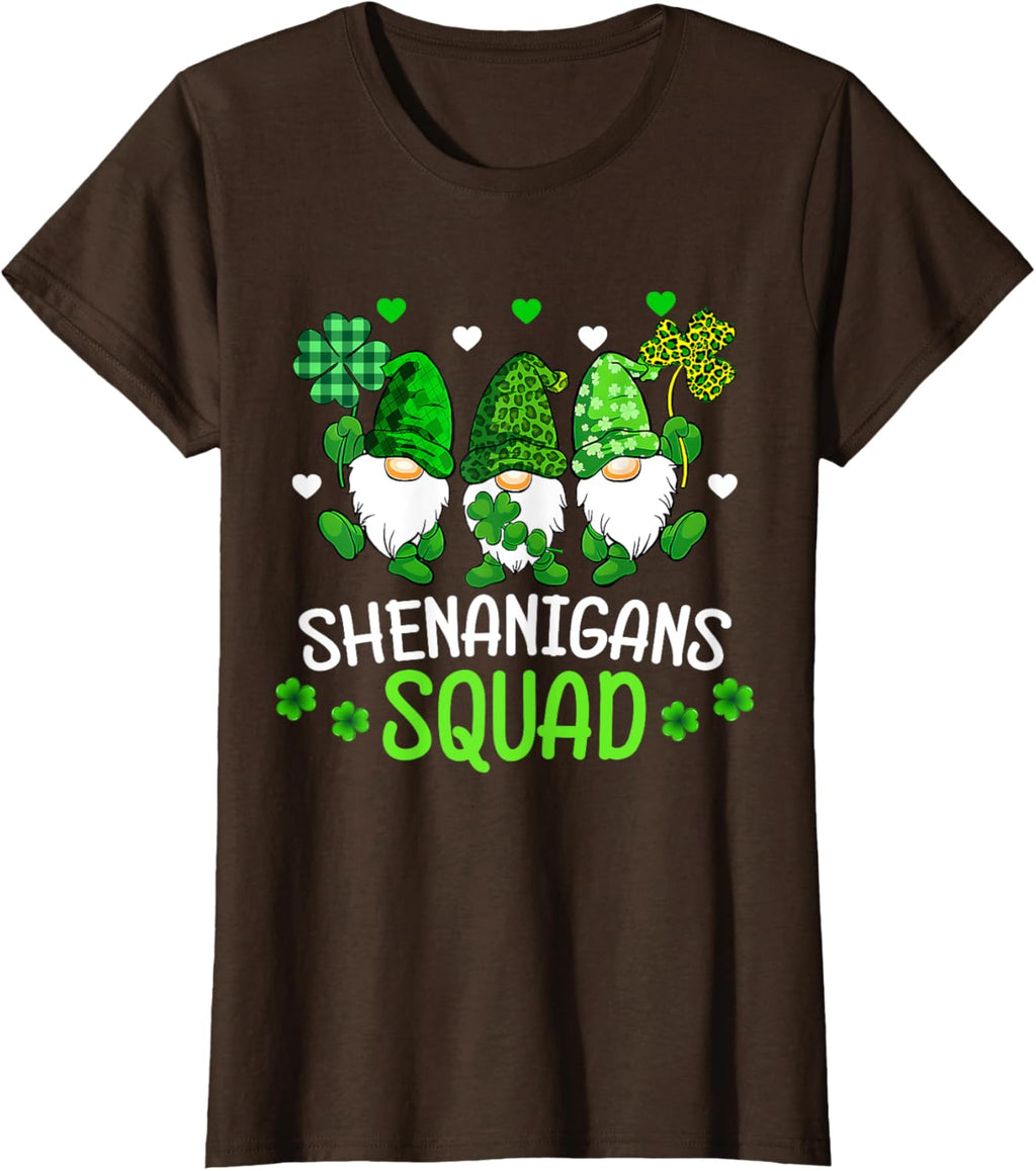 Shenanigans Squad St Patricks Day Gnomes Family Matching Kid