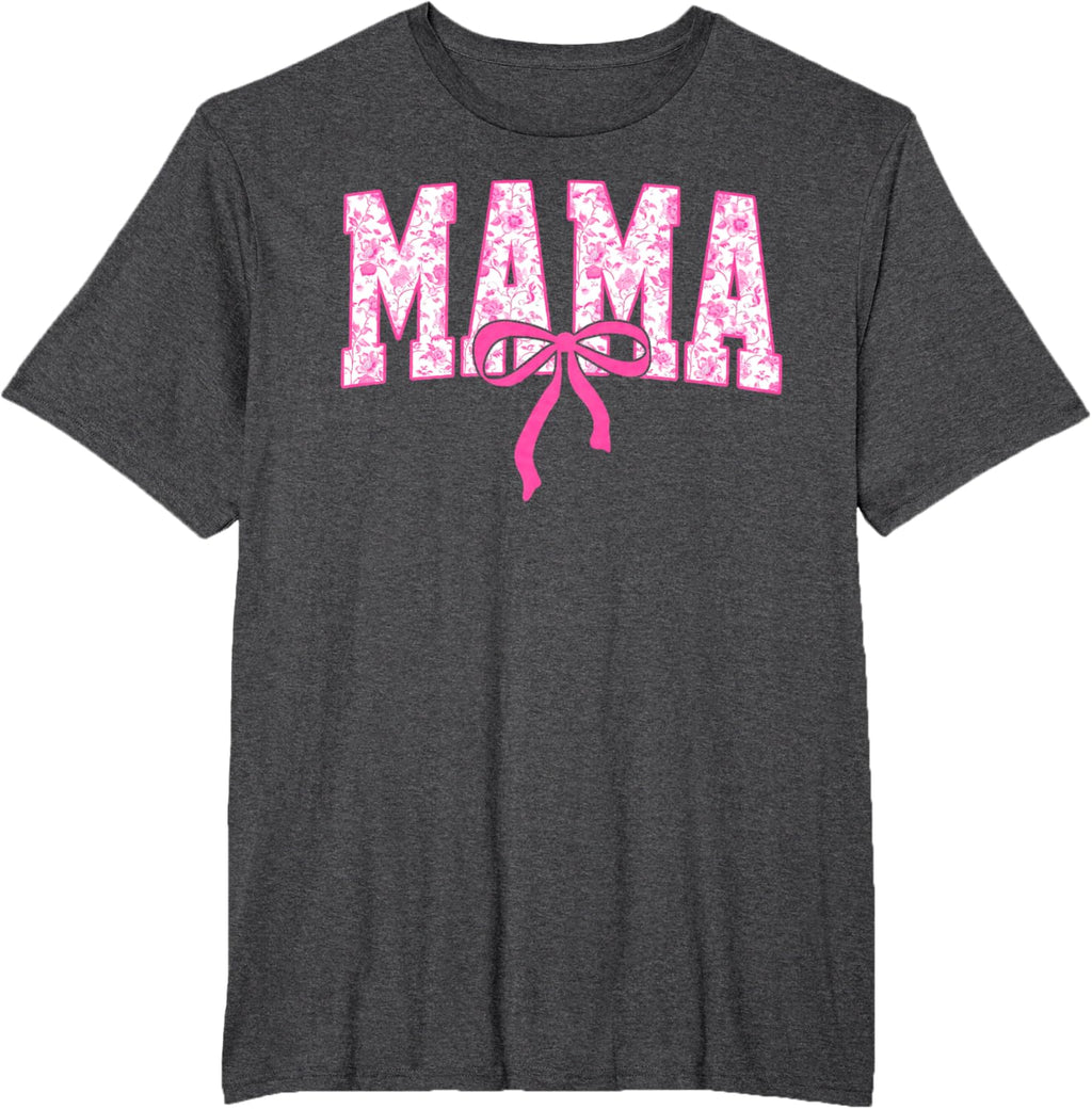 Coquette Pink Chinoiserie Mama Floral Bow Mom Mothers Day