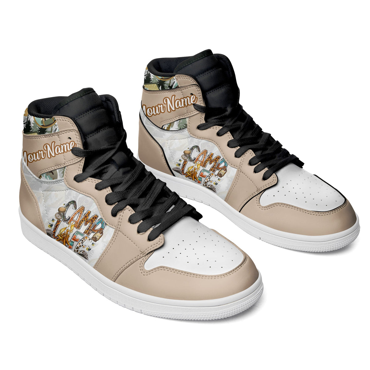 Personalized Shoe - Gift For Camping Lovers